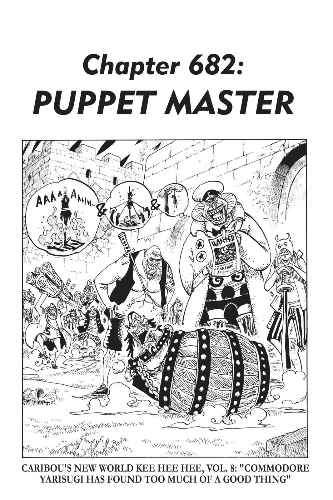 One Piece Manga Manga Chapter - 682 - image 1