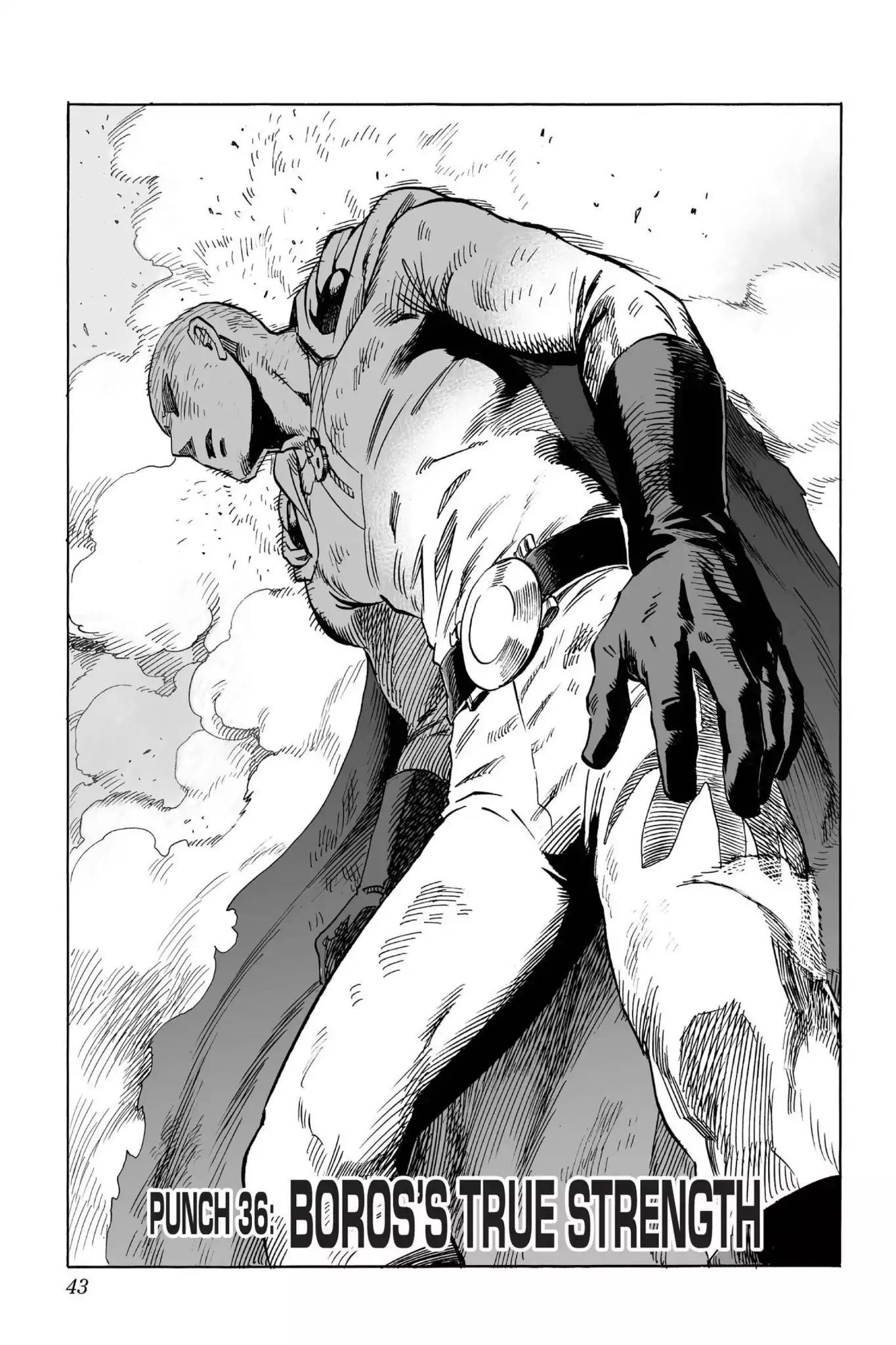 One Punch Man Manga Manga Chapter - 36 - image 1
