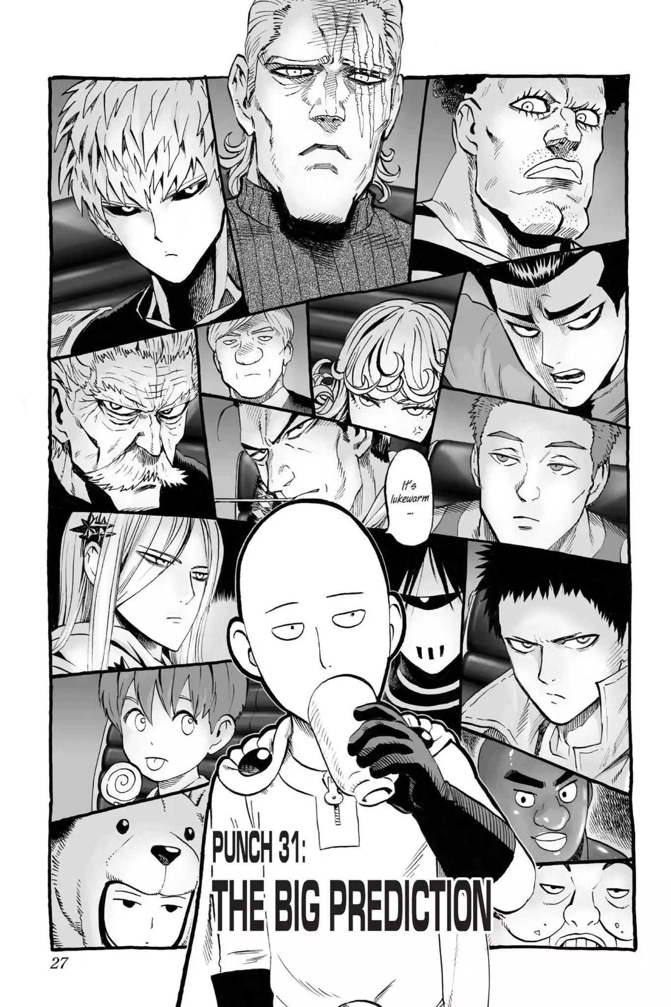 One Punch Man Manga Manga Chapter - 31 - image 1
