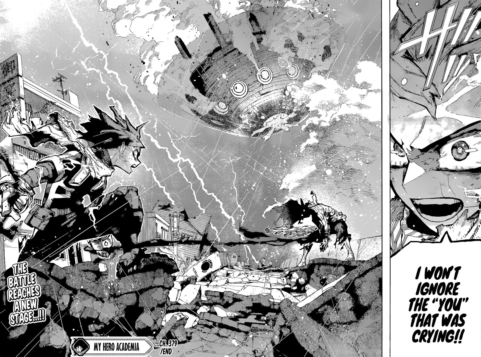 My Hero Academia Manga Manga Chapter - 379 - image 14
