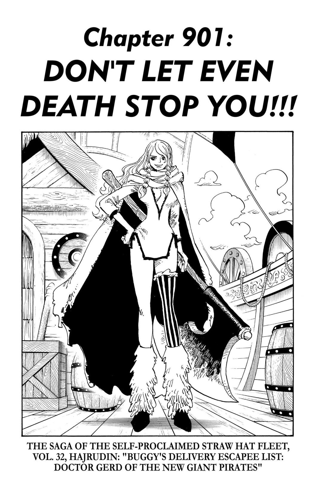 One Piece Manga Manga Chapter - 901 - image 7