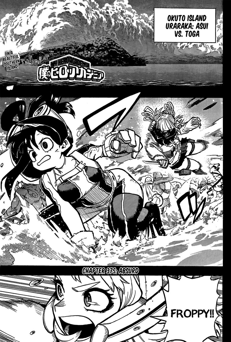 My Hero Academia Manga Manga Chapter - 375 - image 1