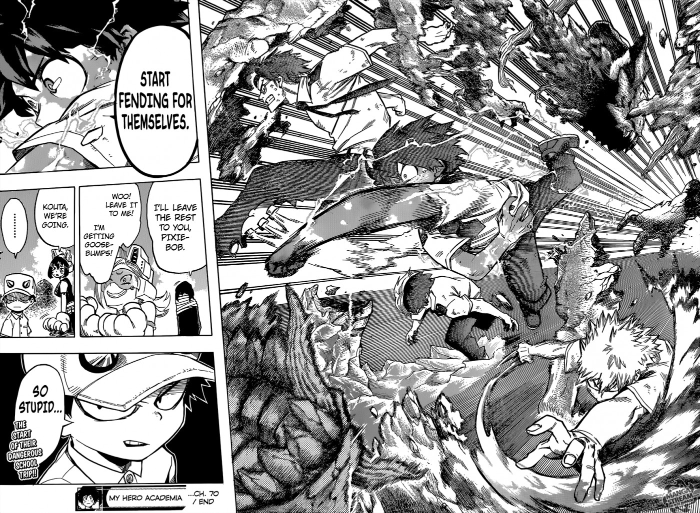 My Hero Academia Manga Manga Chapter - 70 - image 19