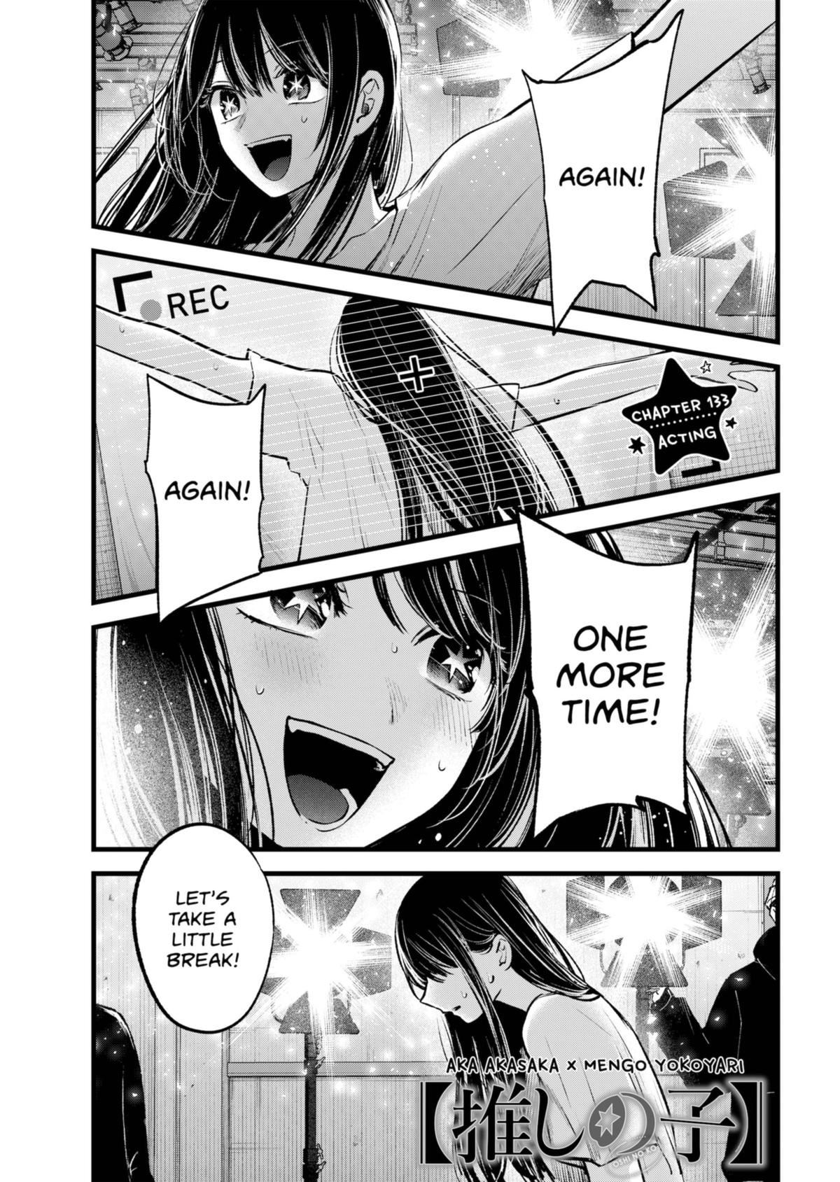 Oshi No Ko Manga Manga Chapter - 133 - image 1
