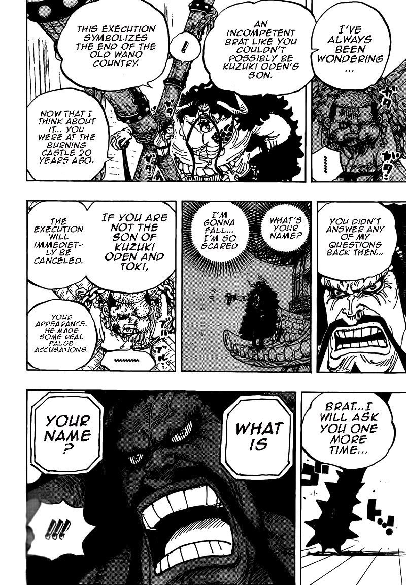 One Piece Manga Manga Chapter - 986 - image 7