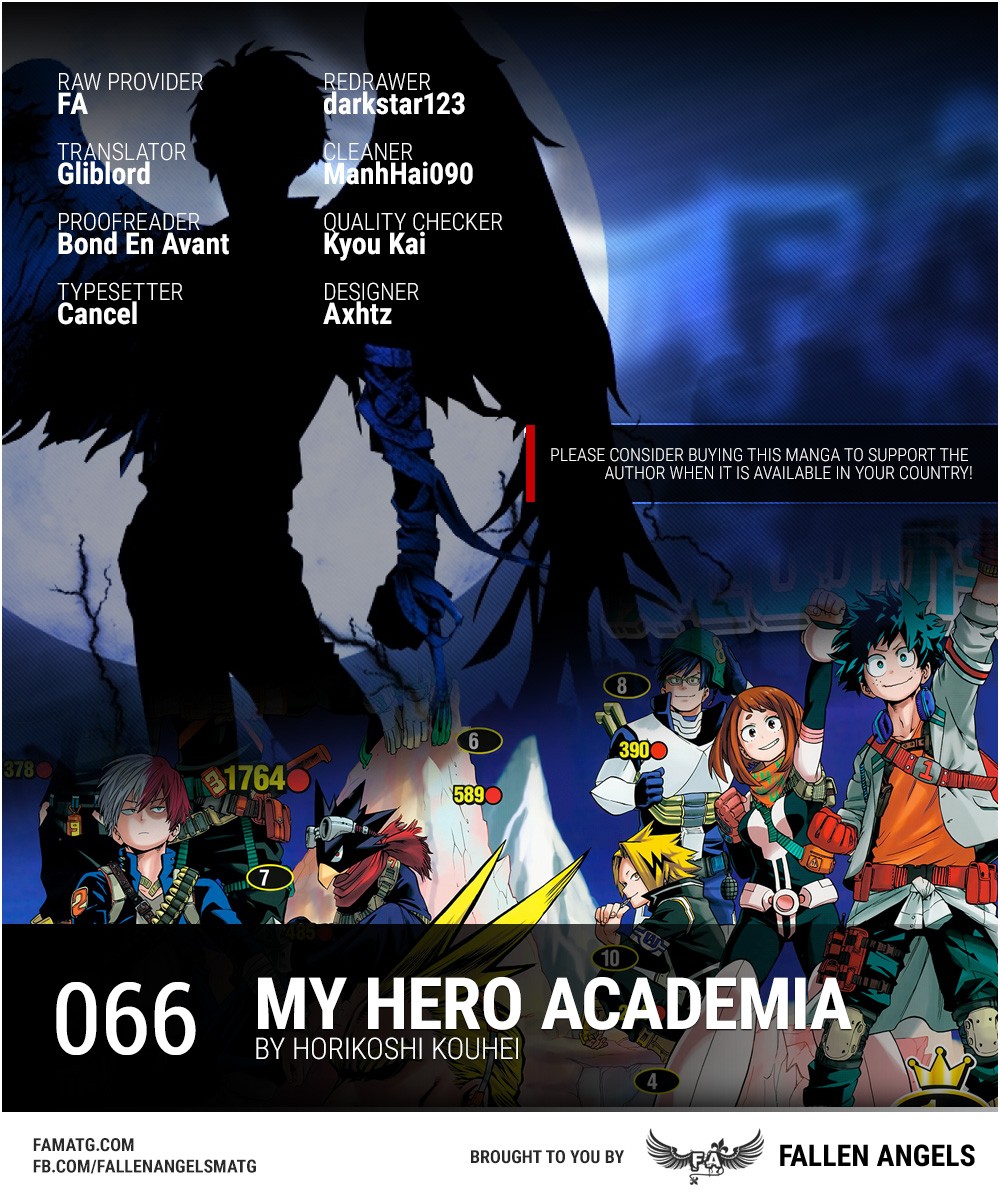 My Hero Academia Manga Manga Chapter - 66 - image 1