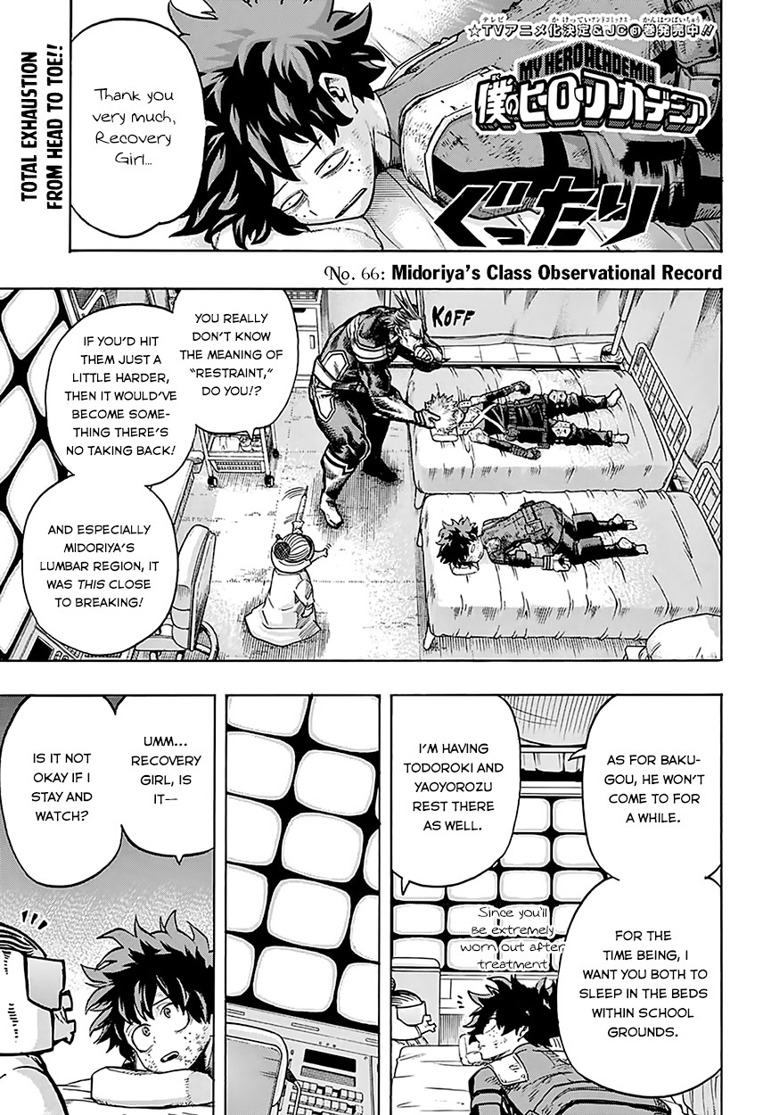 My Hero Academia Manga Manga Chapter - 66 - image 4