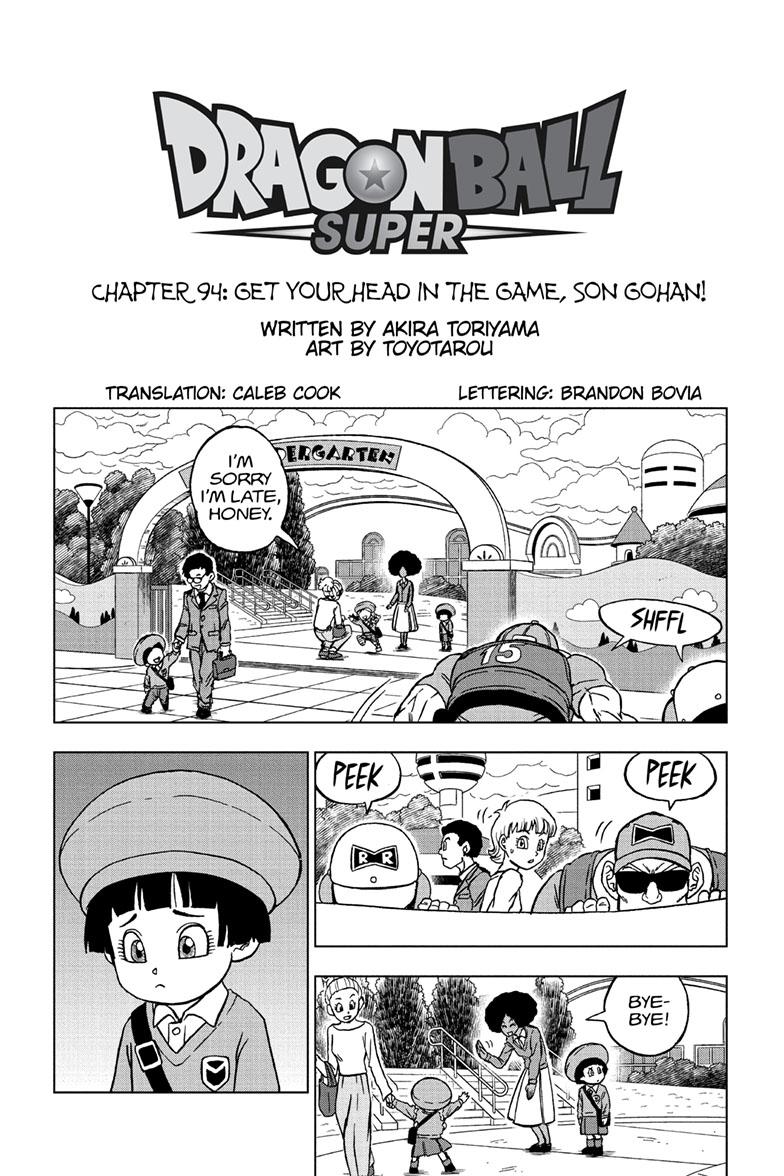 Dragon Ball Super Manga Manga Chapter - 94 - image 1
