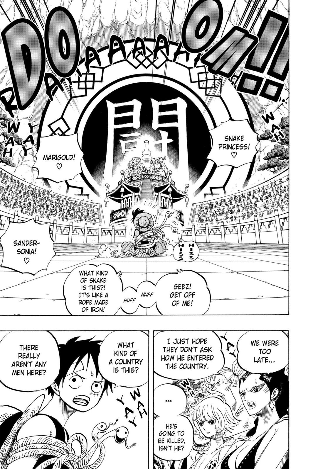 One Piece Manga Manga Chapter - 518 - image 7
