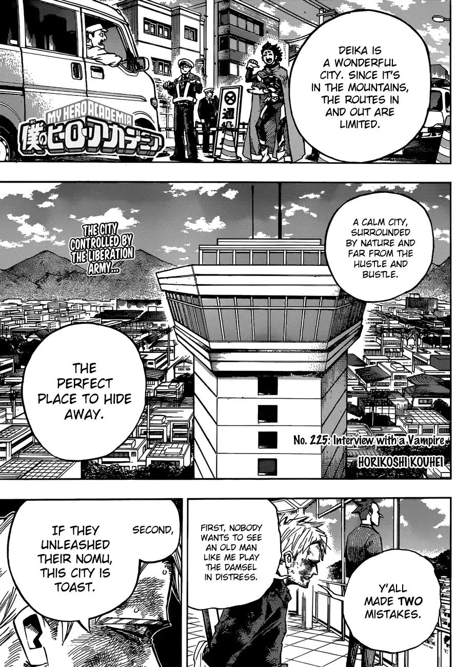 My Hero Academia Manga Manga Chapter - 225 - image 1