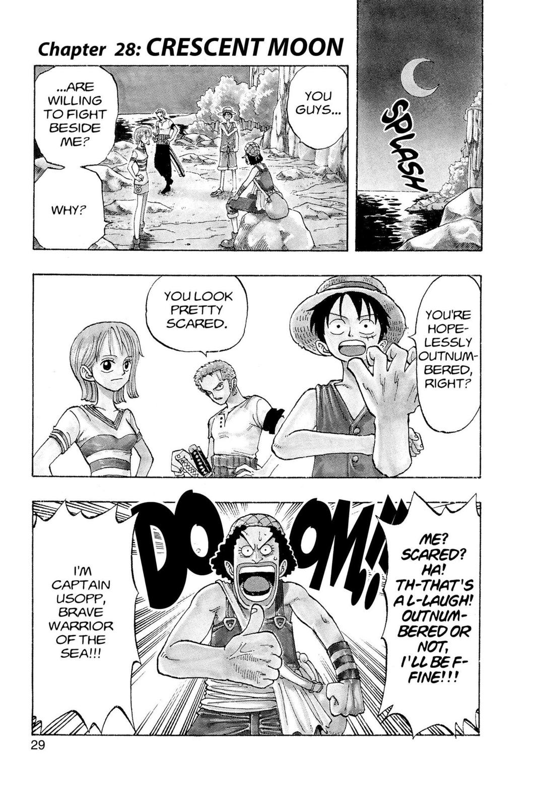 One Piece Manga Manga Chapter - 28 - image 1