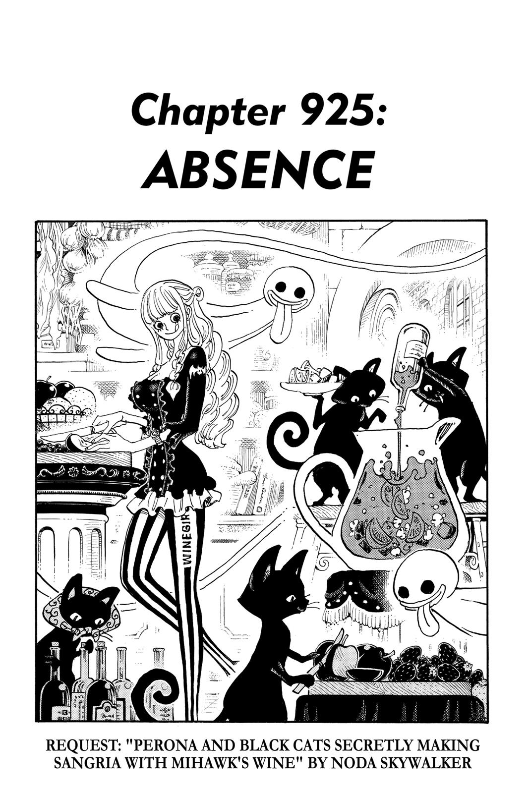 One Piece Manga Manga Chapter - 925 - image 1