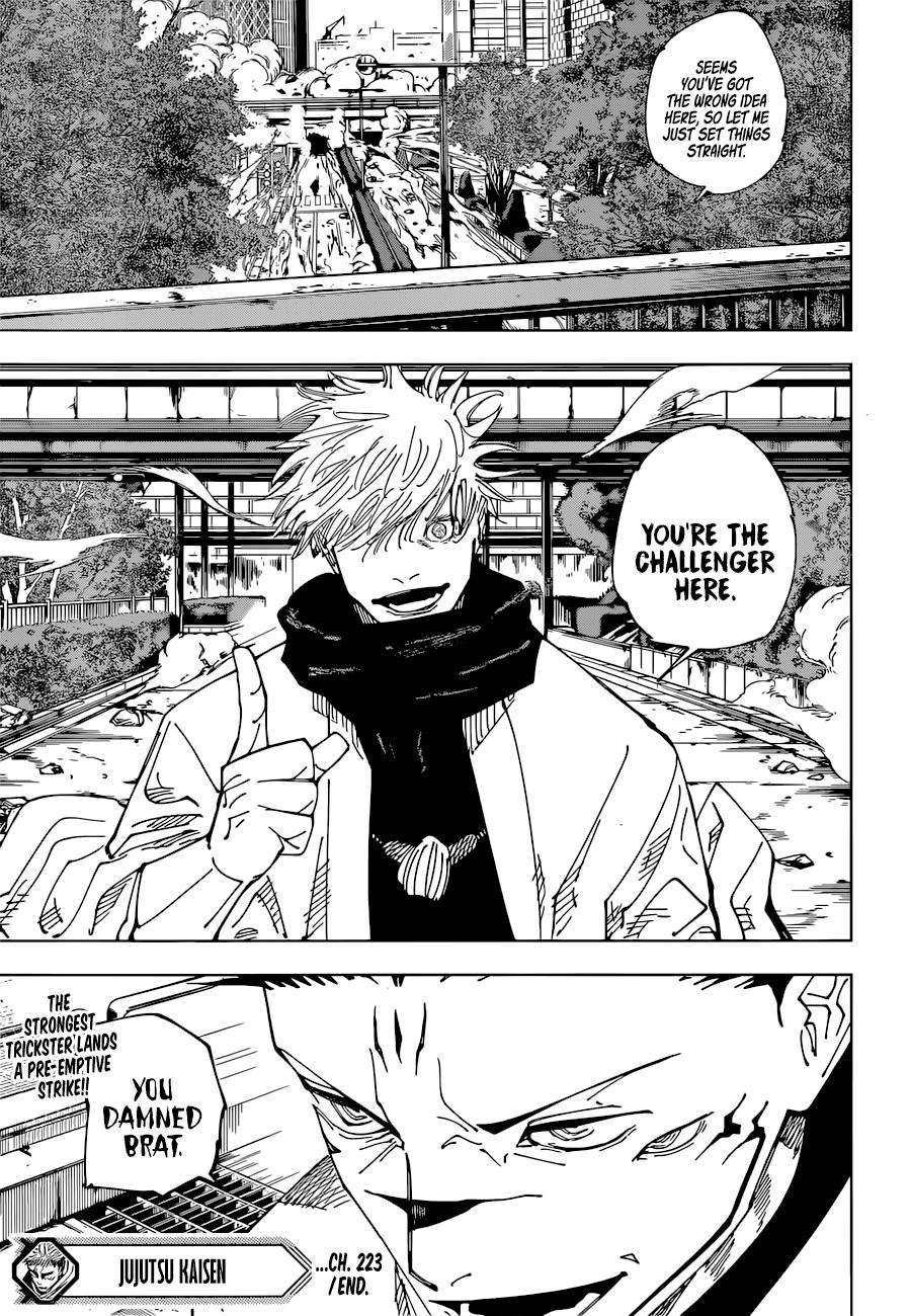 Jujutsu Kaisen Manga Chapter - 223 - image 16