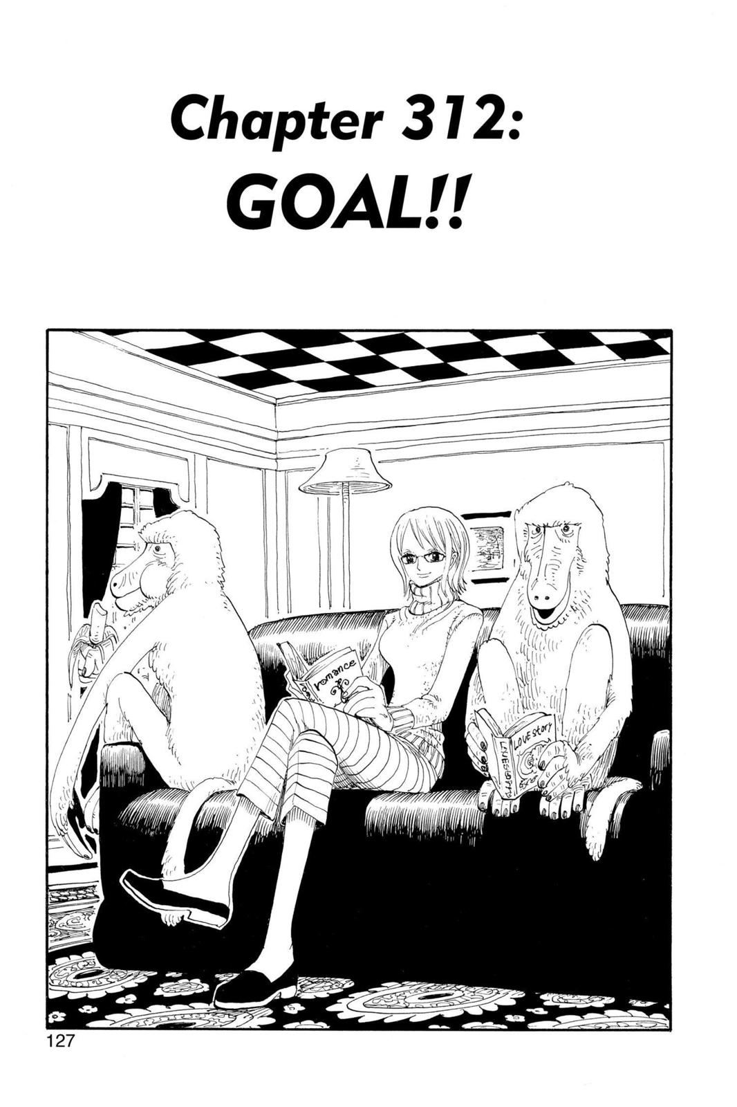 One Piece Manga Manga Chapter - 312 - image 1
