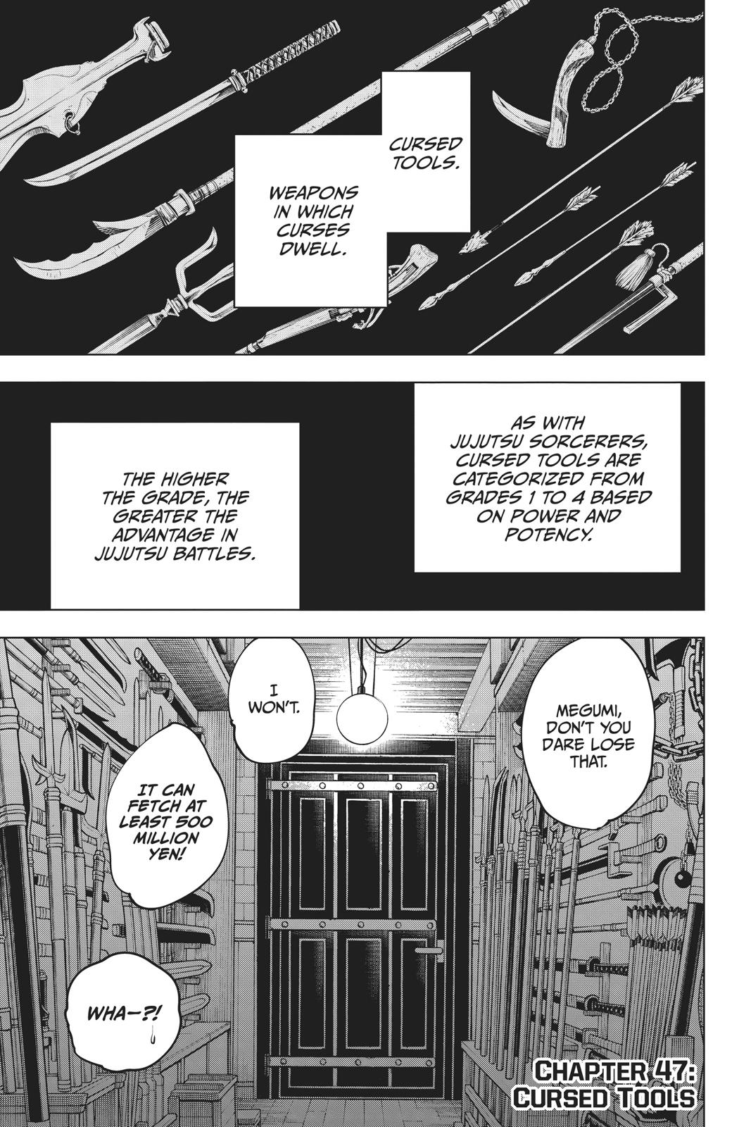 Jujutsu Kaisen Manga Chapter - 47 - image 1