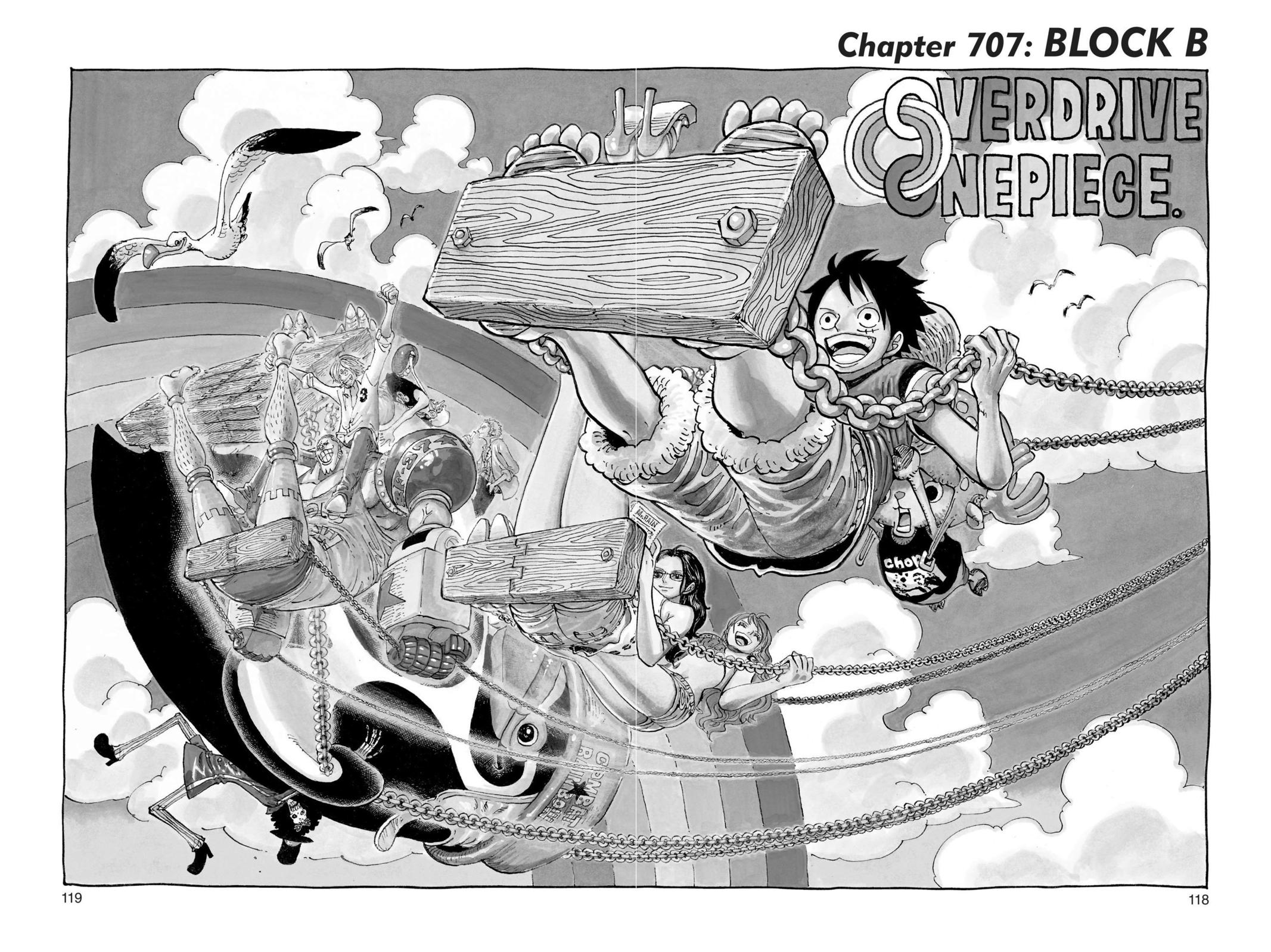 One Piece Manga Manga Chapter - 707 - image 1