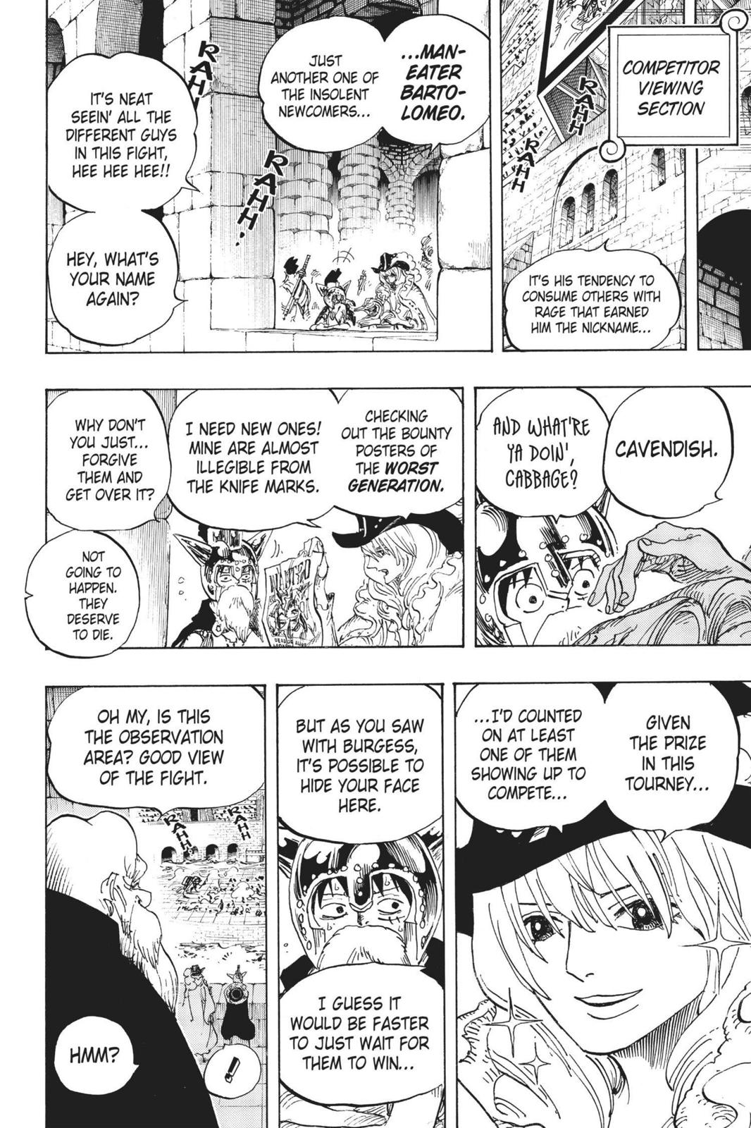 One Piece Manga Manga Chapter - 707 - image 16