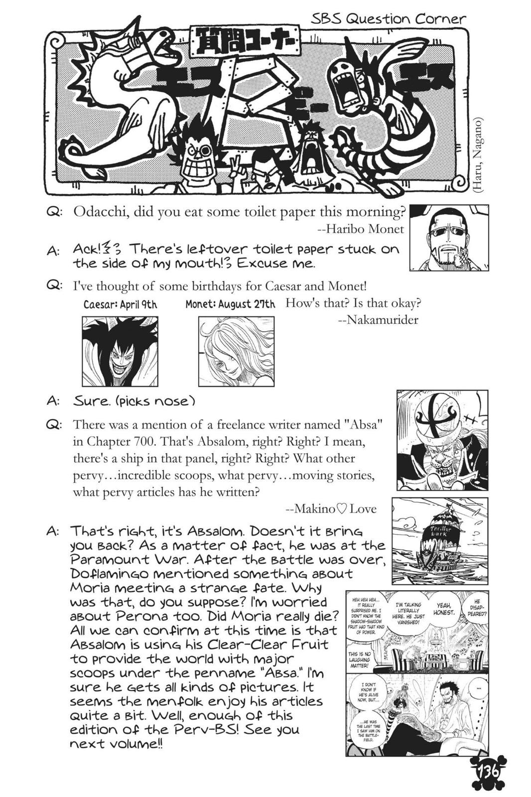 One Piece Manga Manga Chapter - 707 - image 18