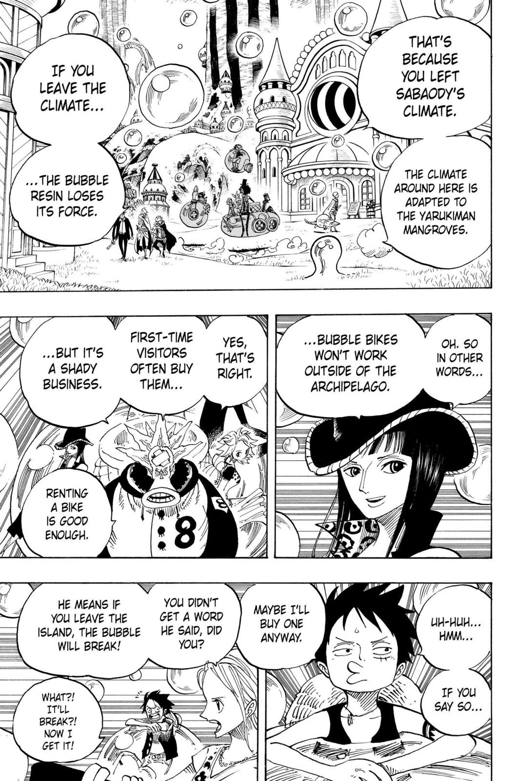 One Piece Manga Manga Chapter - 497 - image 9