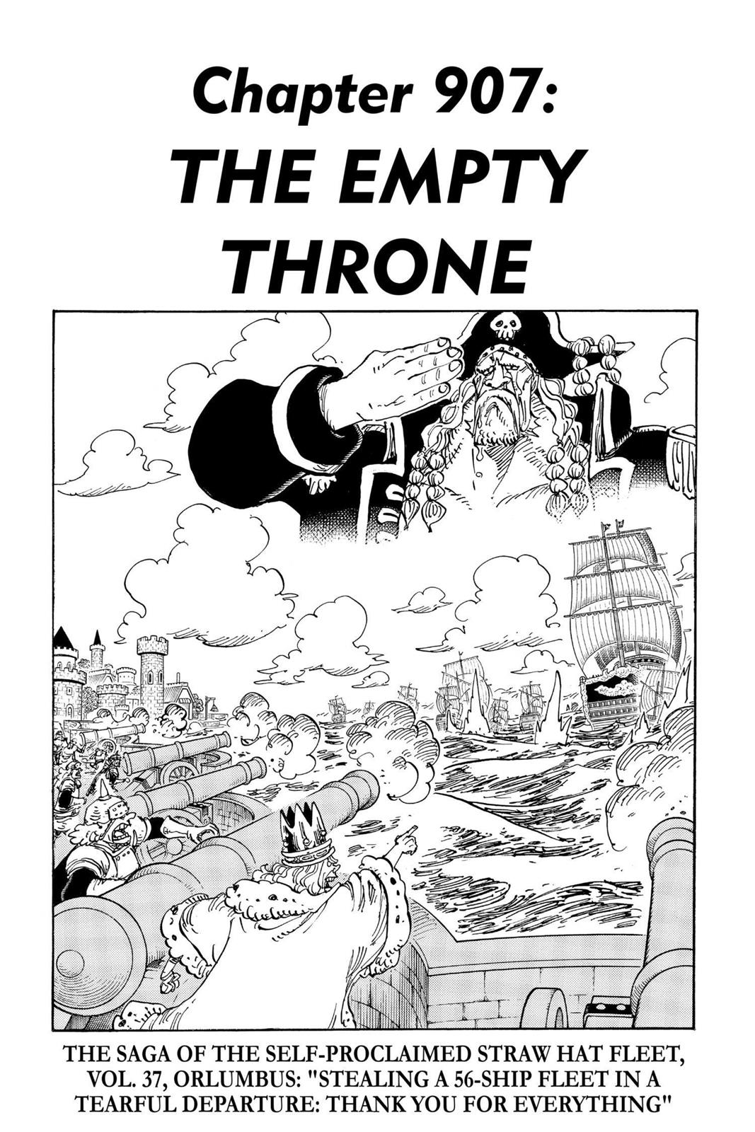 One Piece Manga Manga Chapter - 907 - image 1