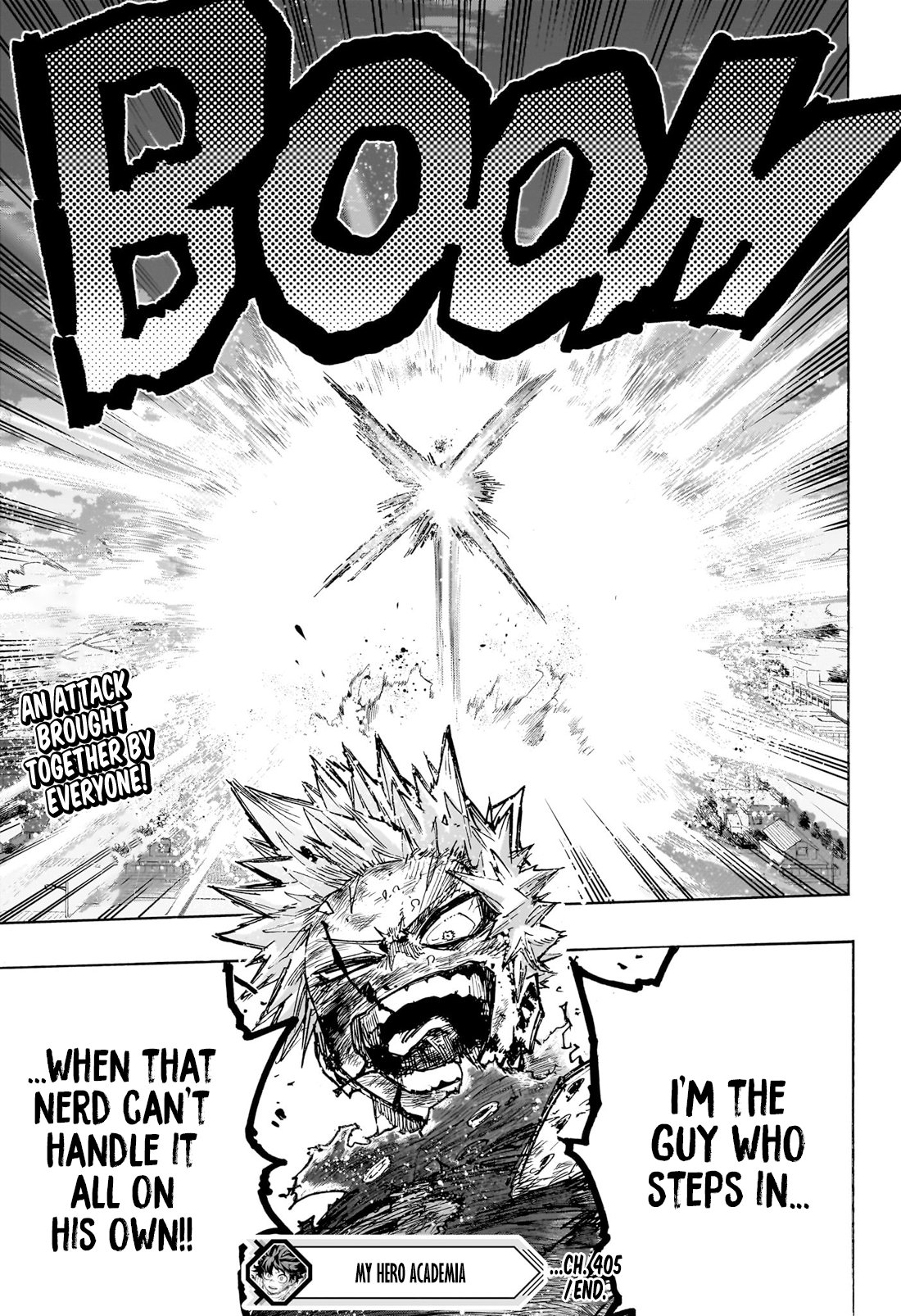 My Hero Academia Manga Manga Chapter - 405 - image 15