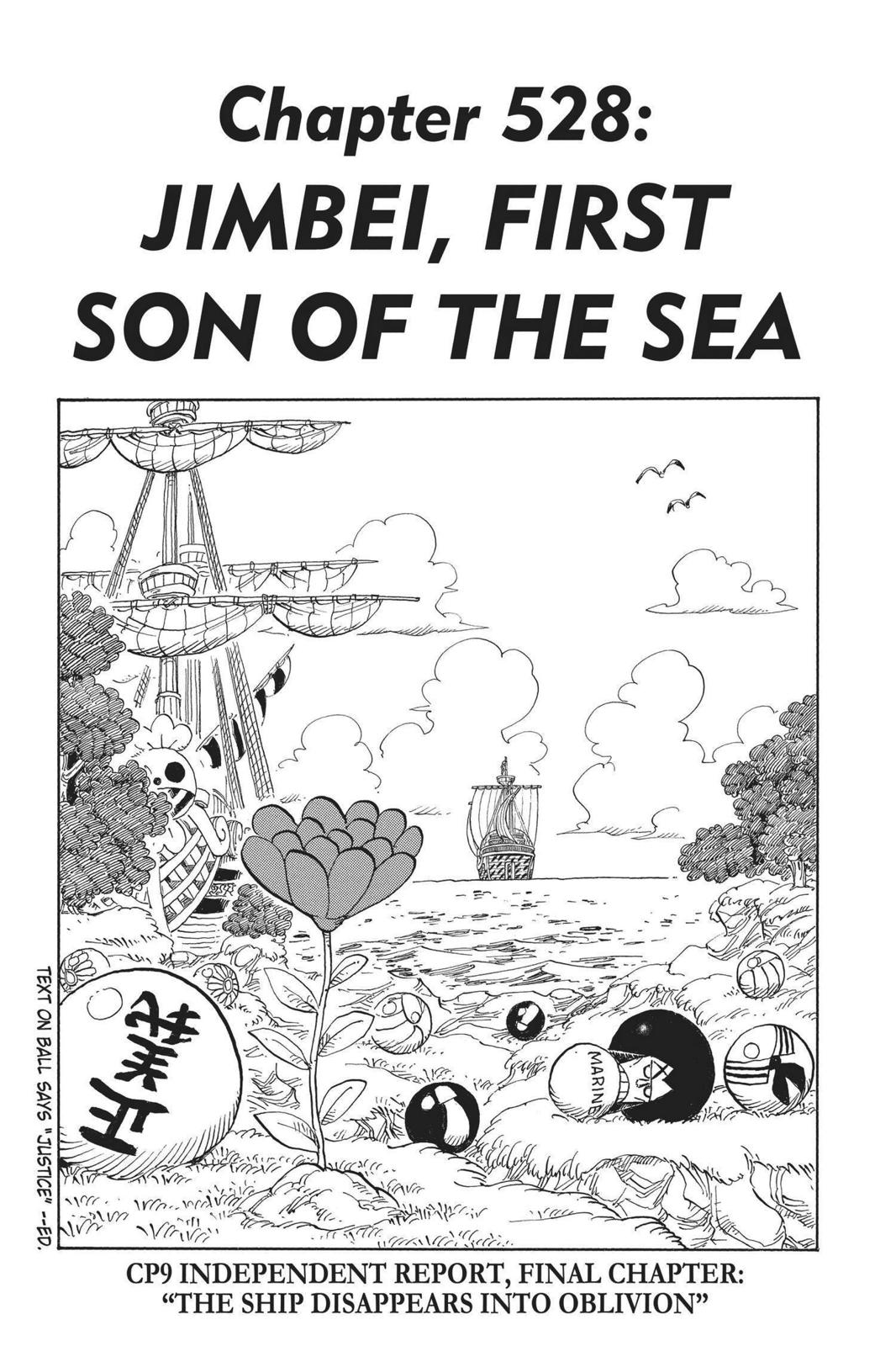 One Piece Manga Manga Chapter - 528 - image 1