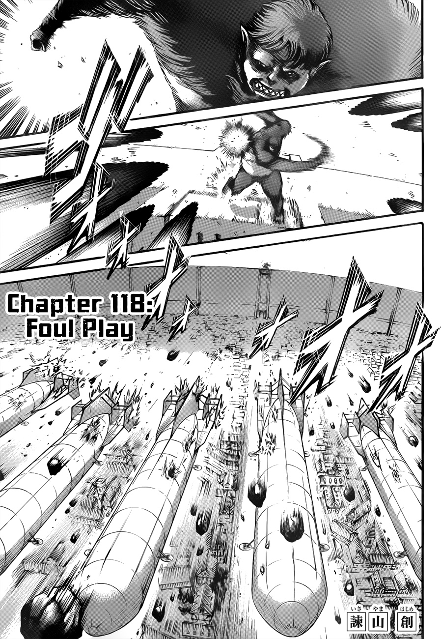 Attack on Titan Manga Manga Chapter - 118 - image 2