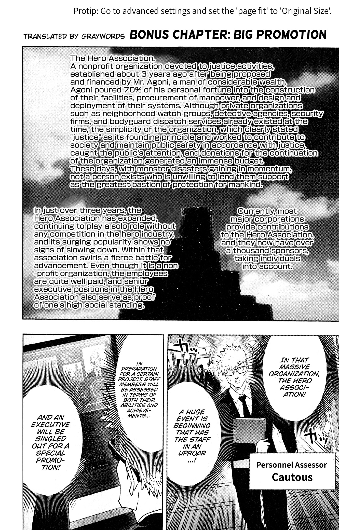 One Punch Man Manga Manga Chapter - 167.5 - image 3