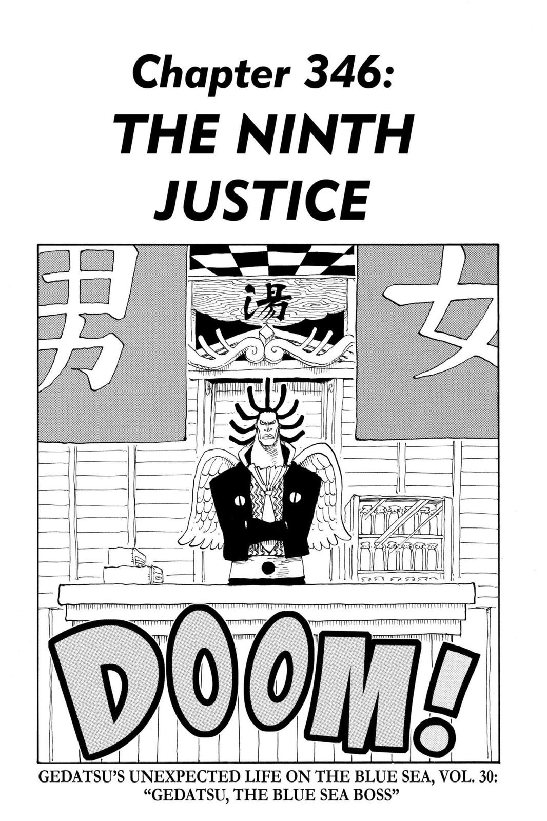 One Piece Manga Manga Chapter - 346 - image 1