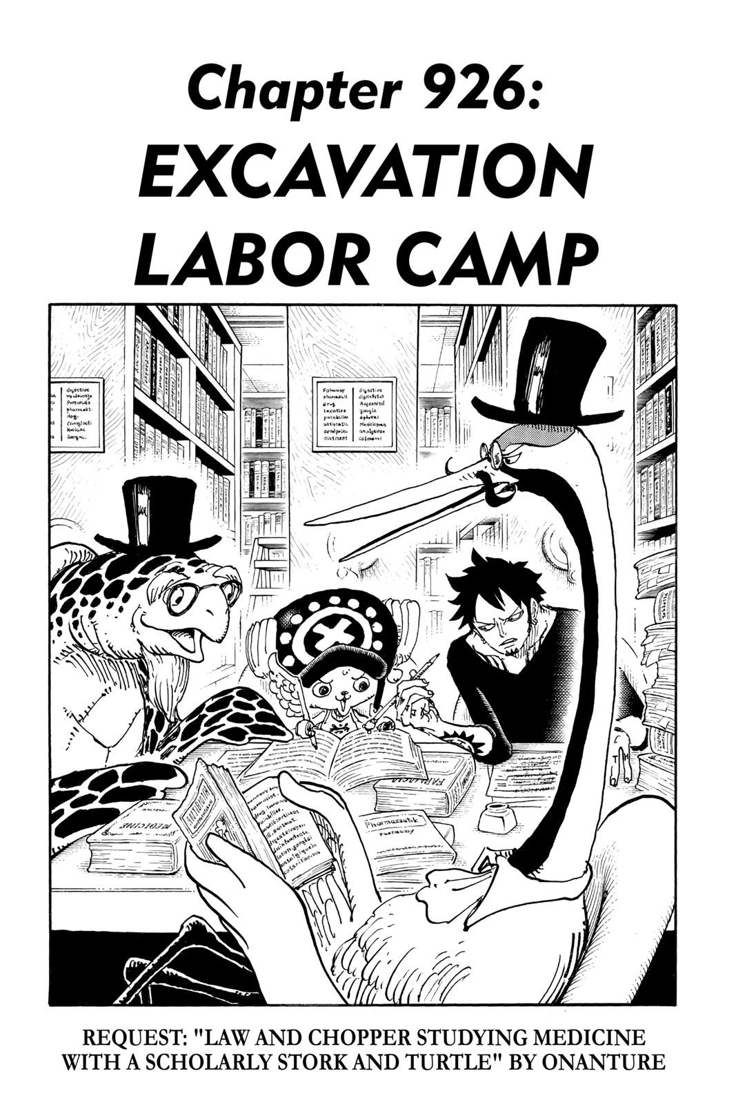 One Piece Manga Manga Chapter - 926 - image 1