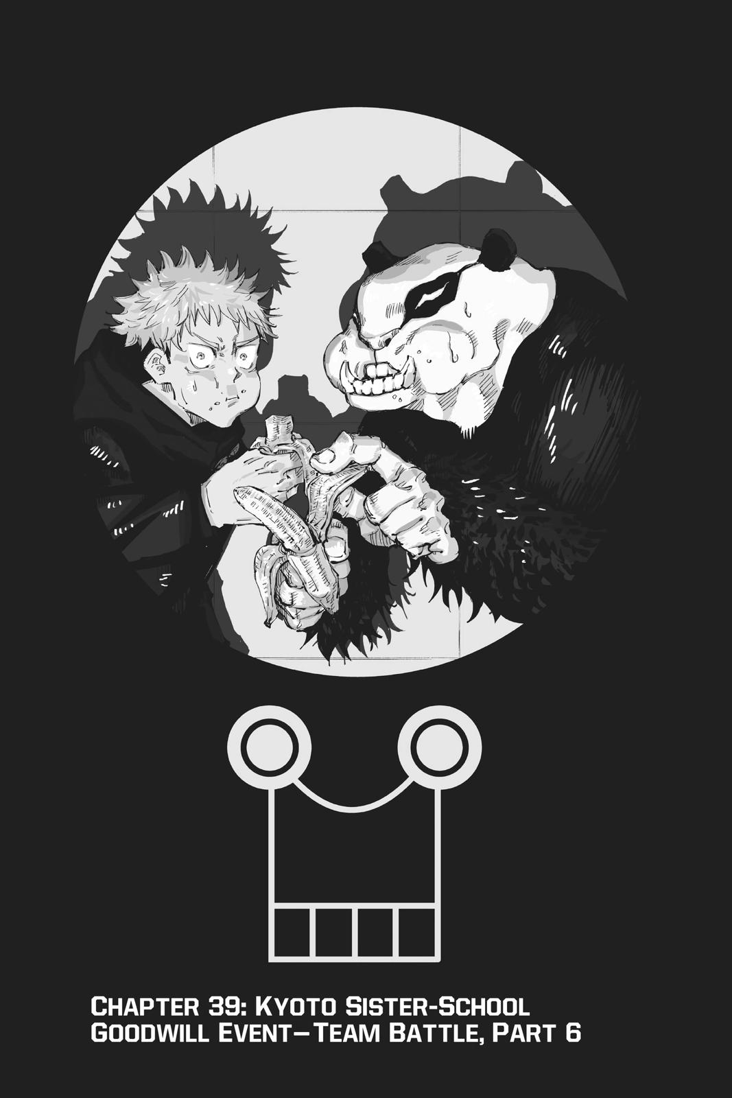 Jujutsu Kaisen Manga Chapter - 39 - image 1