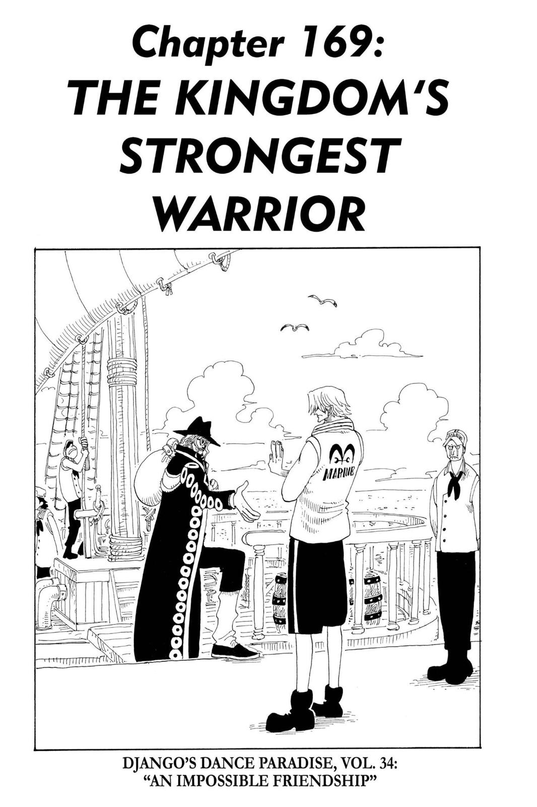 One Piece Manga Manga Chapter - 169 - image 1