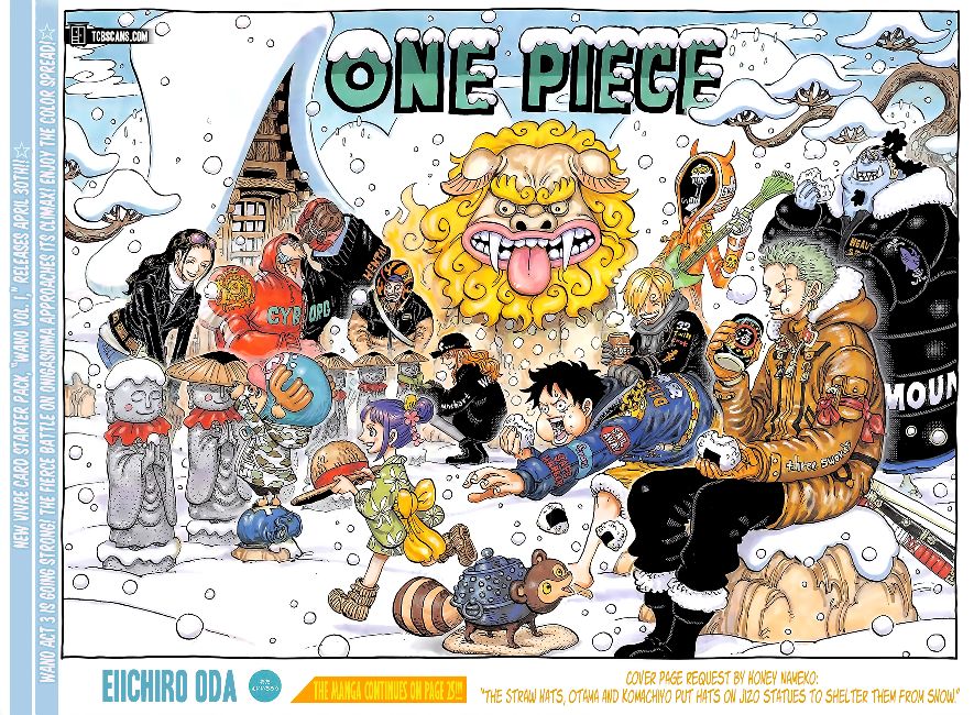 One Piece Manga Manga Chapter - 1009 - image 2