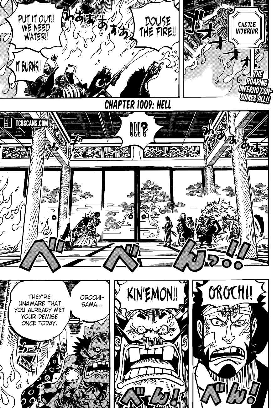 One Piece Manga Manga Chapter - 1009 - image 3