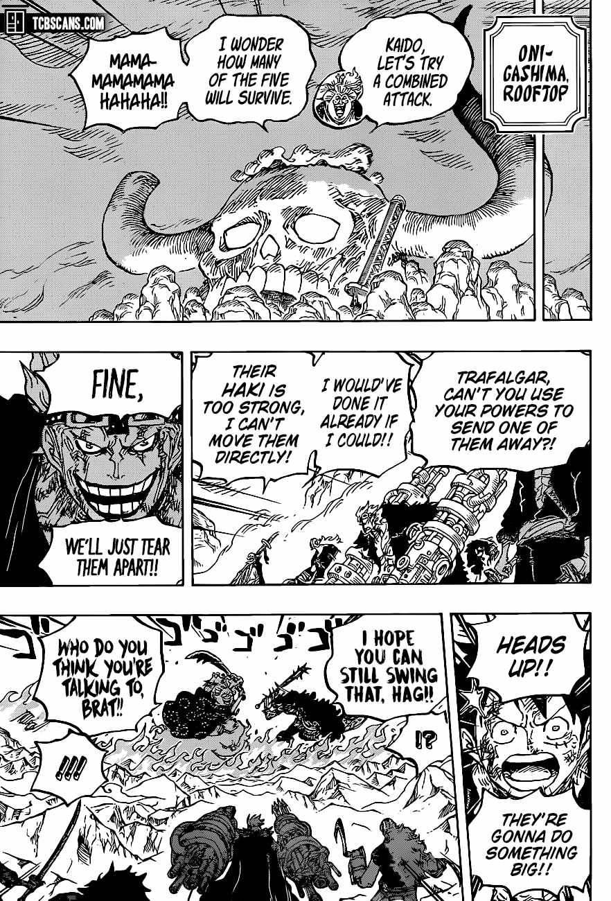One Piece Manga Manga Chapter - 1009 - image 7