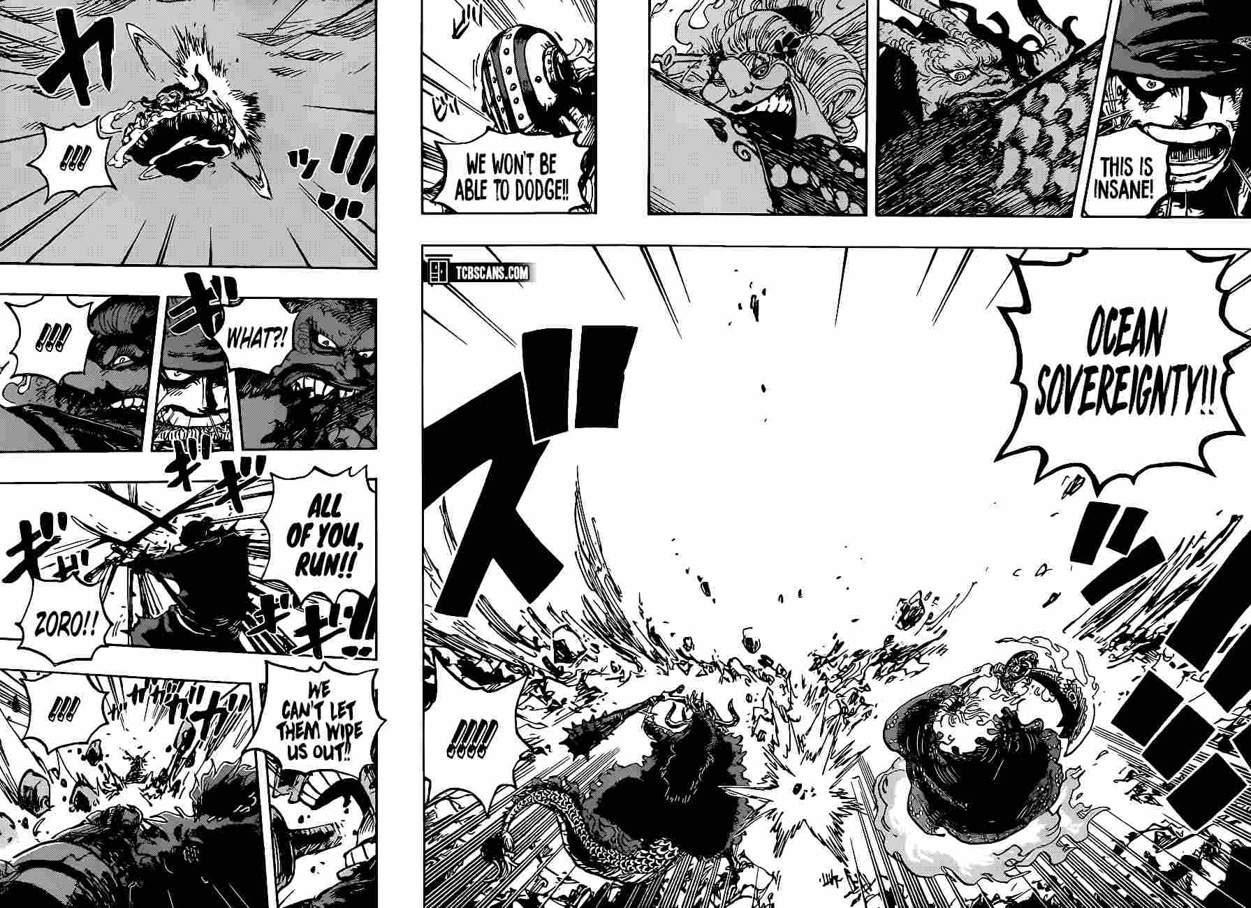 One Piece Manga Manga Chapter - 1009 - image 8
