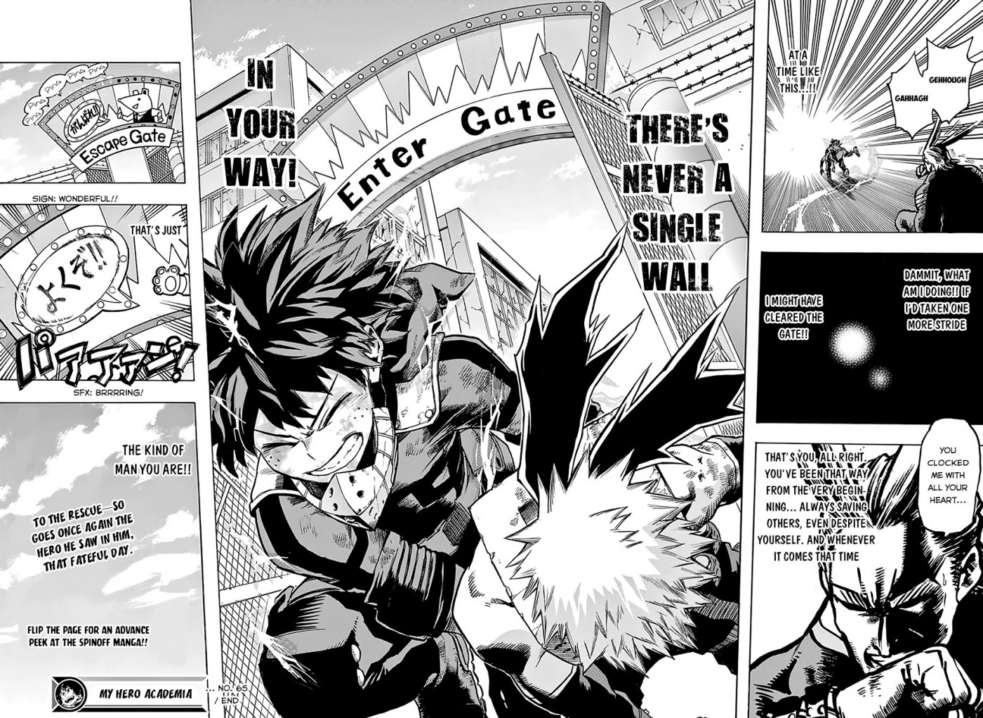My Hero Academia Manga Manga Chapter - 65 - image 19
