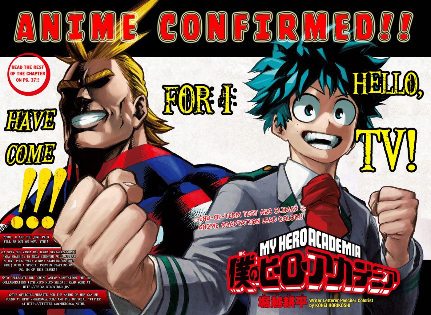 My Hero Academia Manga Manga Chapter - 65 - image 4