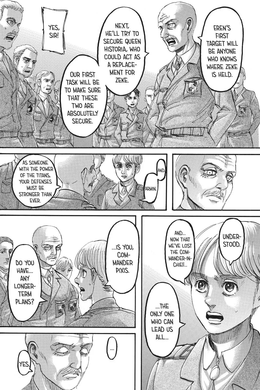 Attack on Titan Manga Manga Chapter - 111 - image 7