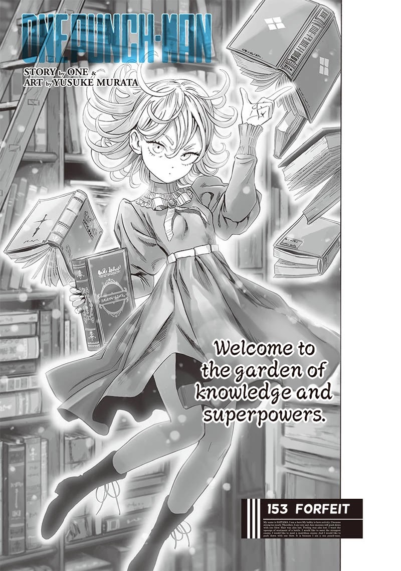 One Punch Man Manga Manga Chapter - 153 - image 1