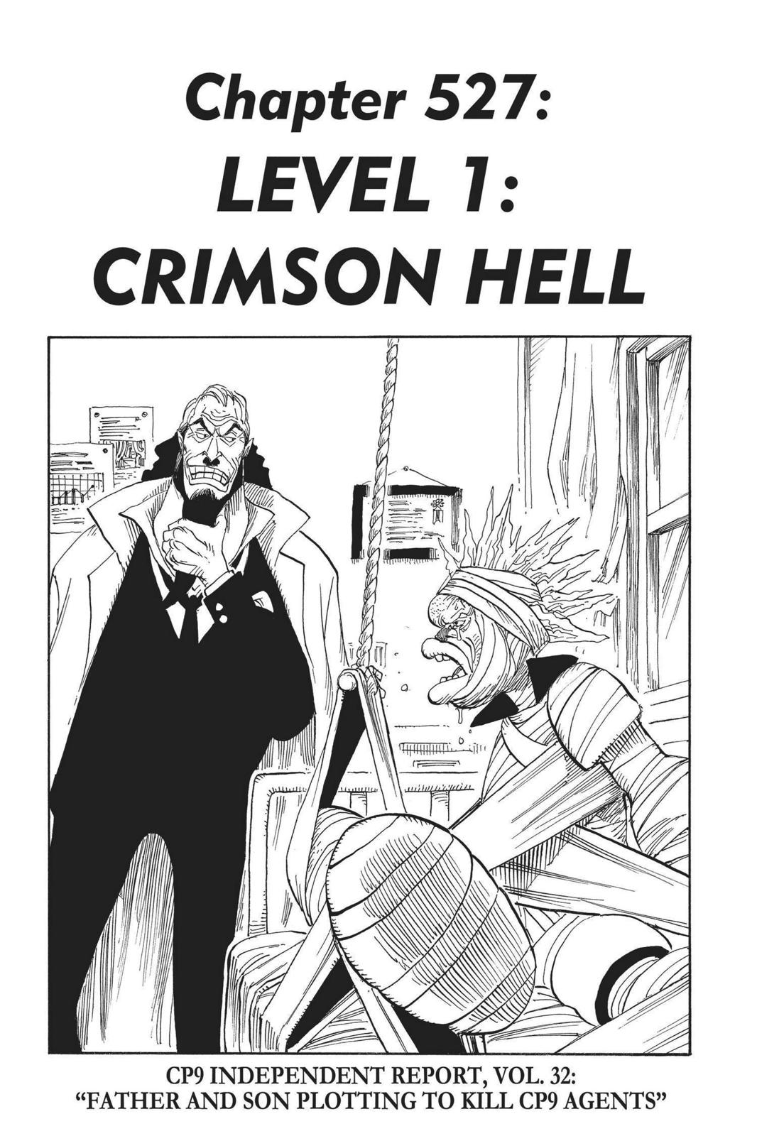 One Piece Manga Manga Chapter - 527 - image 1