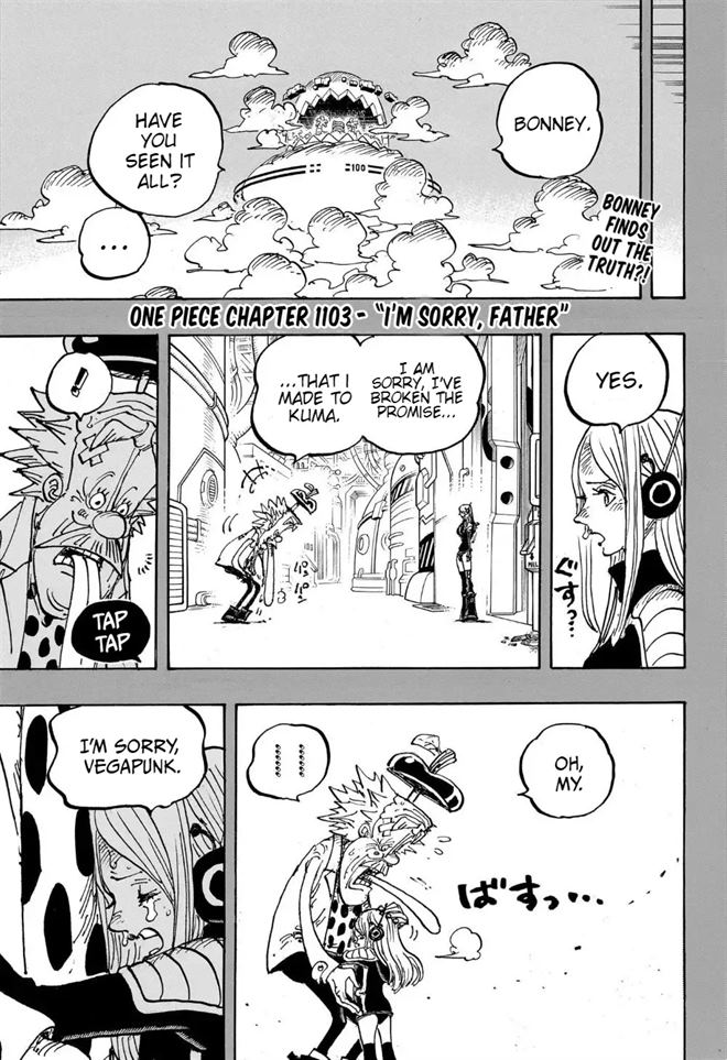 One Piece Manga Manga Chapter - 1103 - image 3