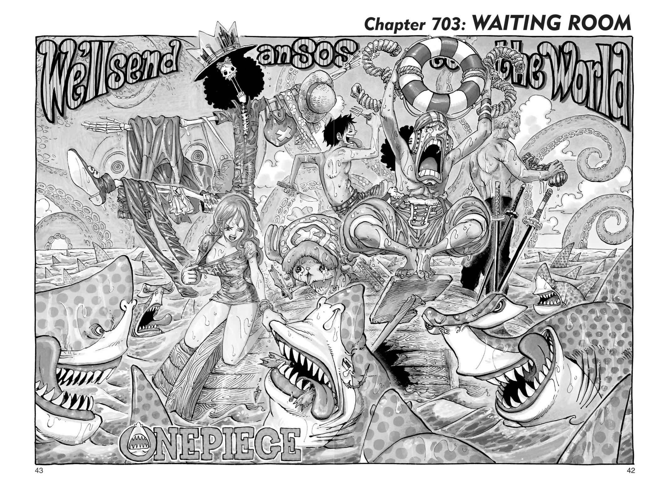 One Piece Manga Manga Chapter - 703 - image 1