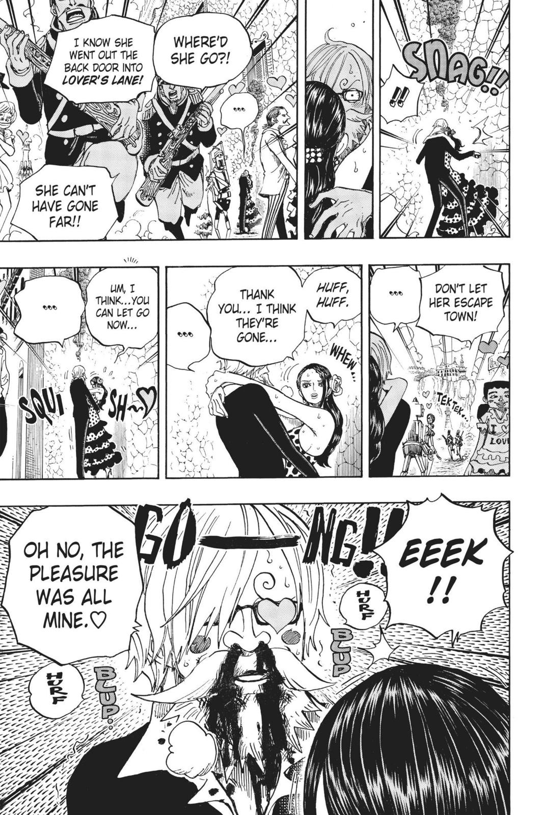 One Piece Manga Manga Chapter - 703 - image 9