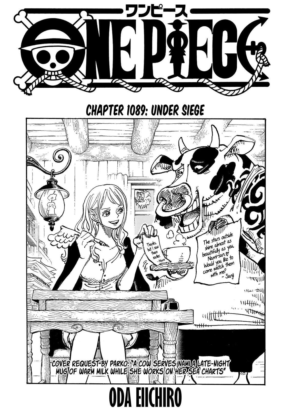 One Piece Manga Manga Chapter - 1089 - image 3