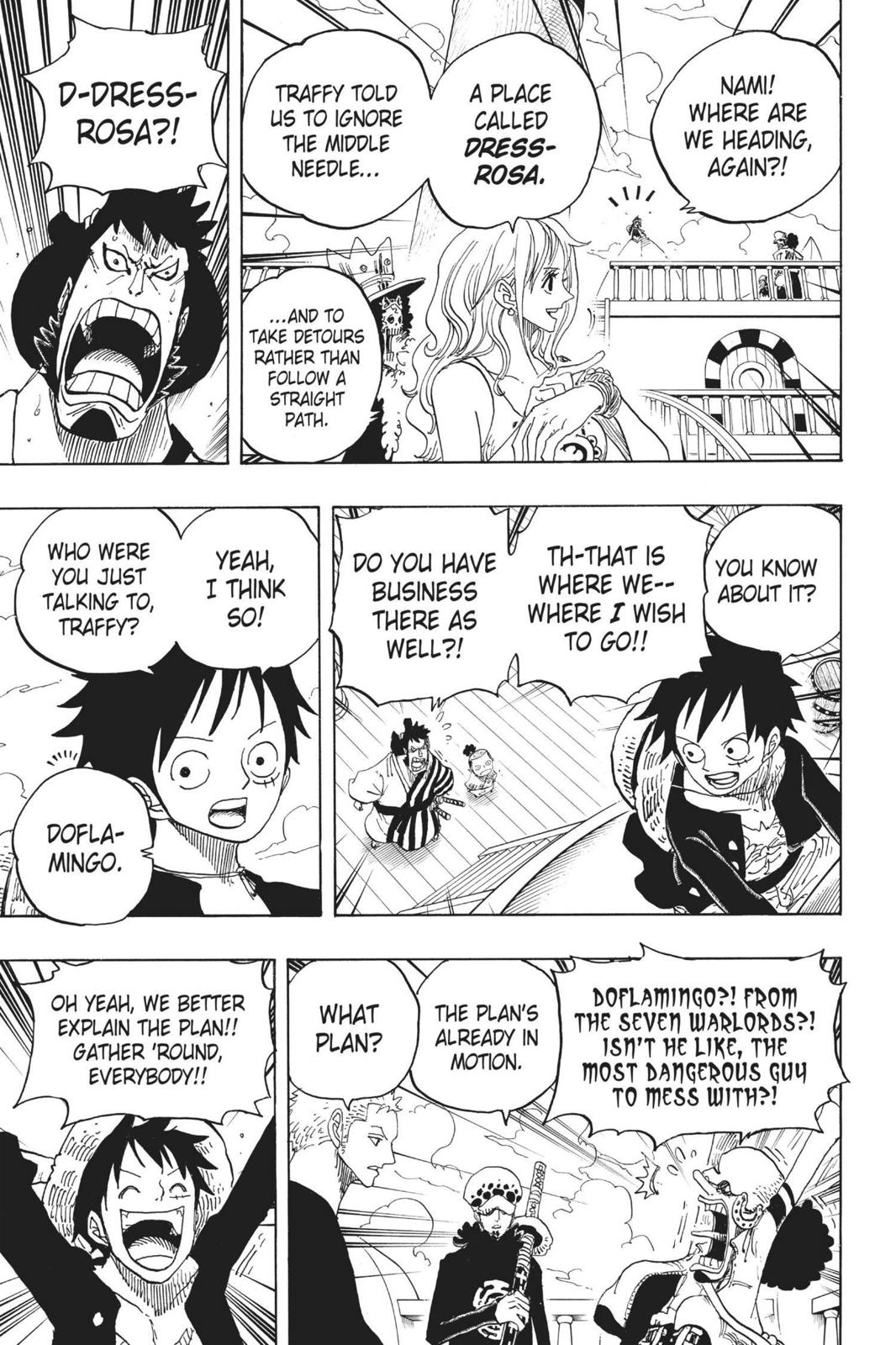 One Piece Manga Manga Chapter - 698 - image 11