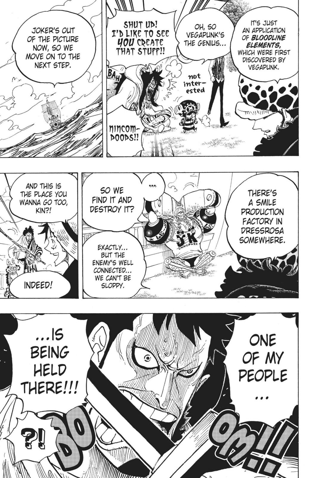 One Piece Manga Manga Chapter - 698 - image 17