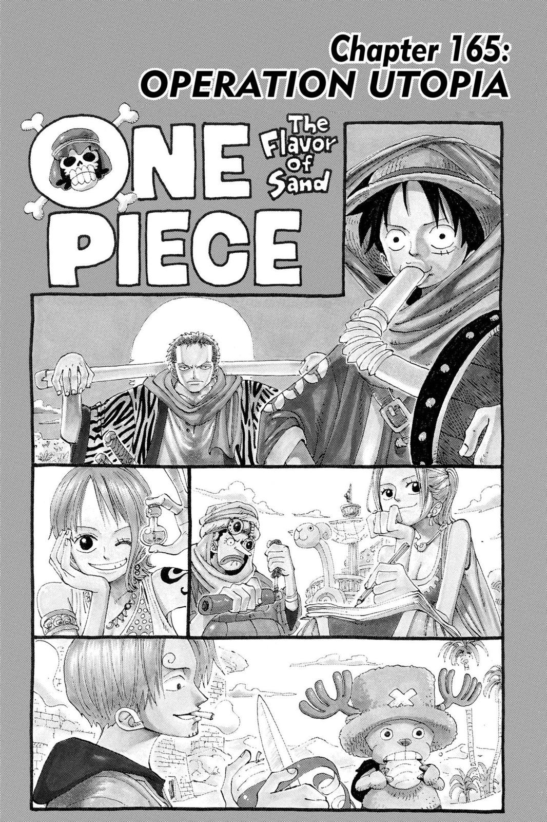 One Piece Manga Manga Chapter - 165 - image 1