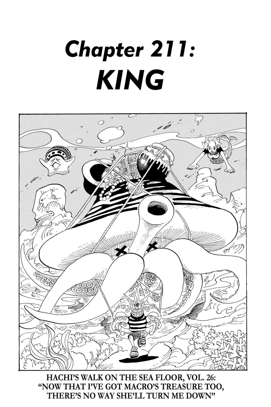 One Piece Manga Manga Chapter - 211 - image 1
