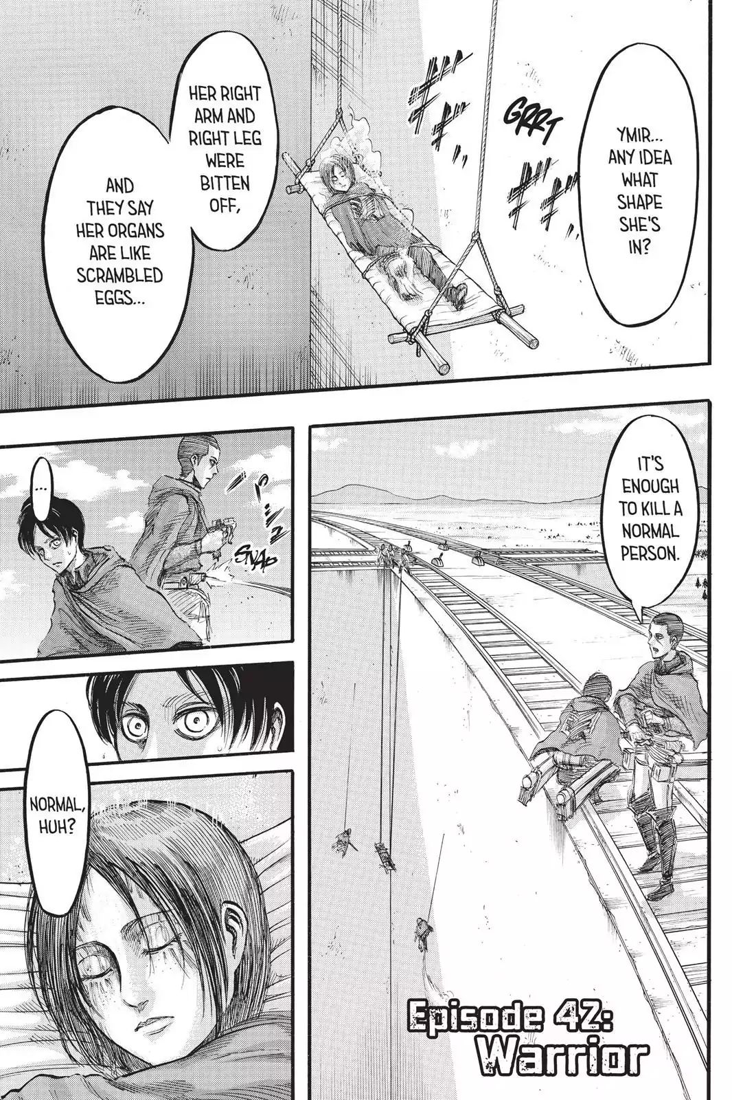 Attack on Titan Manga Manga Chapter - 42 - image 1